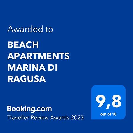 Beach Apartments Marina Di Ragusa Dış mekan fotoğraf